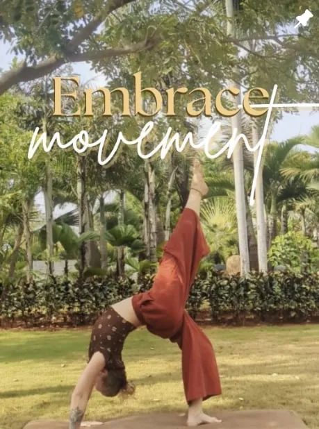 Instagram post: Embrace movement